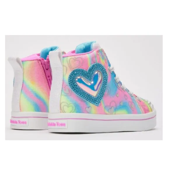 Kids Skechers Twi-Lites 2.0 Love &amp; Beyond SZ 3