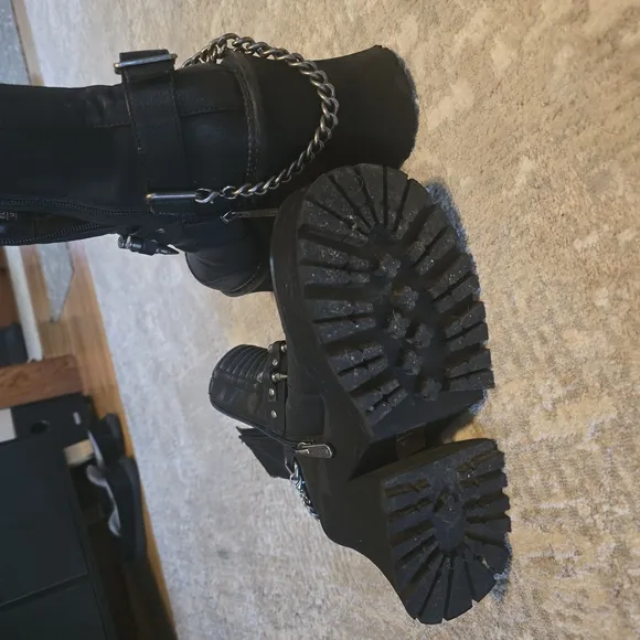 Killstar Rise Up Moto Boots