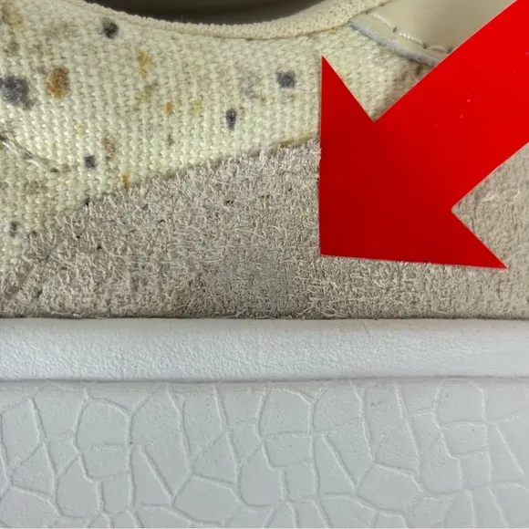 Kizit Prague Sneakers Hands Free Slip-on Canvas Comfy Tennis Shoes Cream Size 10