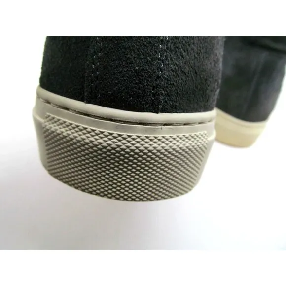 Kolo Italy Mens Gray Suede Lace Up High Top Shoes Size US 9 EUR 42