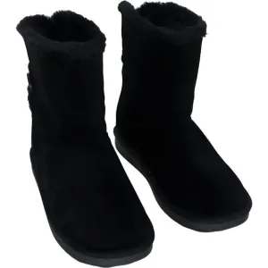 Koolaburra by UGG Girls Nalie Short Black Fashion Boots, Size 5 Big Kid