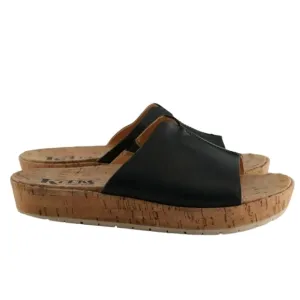 Korks by Kork Ease Womens Slide Platform Sandals Cork shoes sz 7M