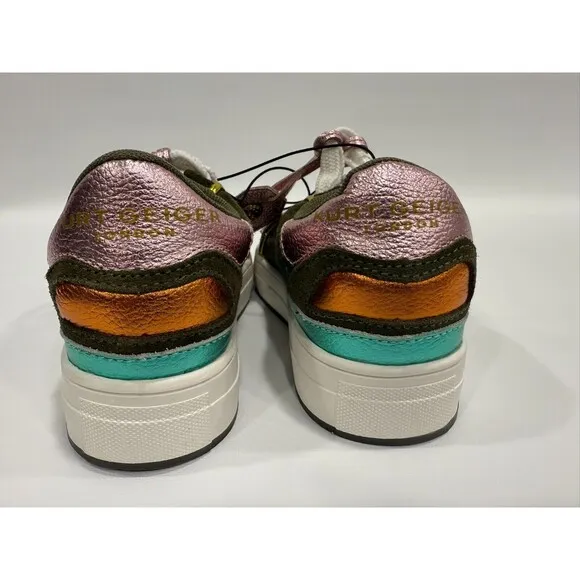 Kurt Geiger London Southbank Tag Sneaker Toddler 12m / 30 NWOT