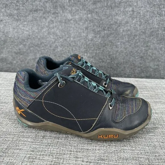 Kuru Kruzr ll Shoes Womens Sz 8.5 EU 39 Blue Lace Up Hiking Walking Comfort