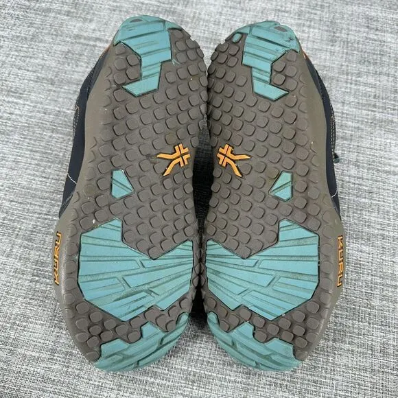 Kuru Kruzr ll Shoes Womens Sz 8.5 EU 39 Blue Lace Up Hiking Walking Comfort