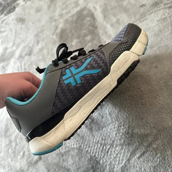 Kuru Quantum Walking Athletic Sneakers Shoes Women's 8 Gray Blue