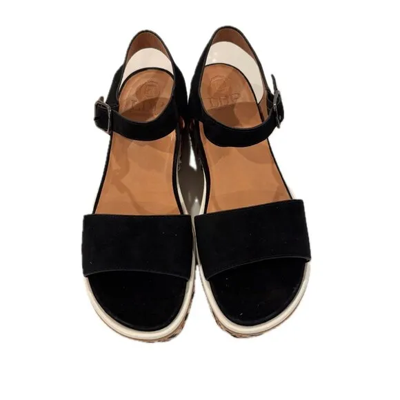 L'Amour des Pieds Women's Dalaney Sandals Size 8.5 Black NEW