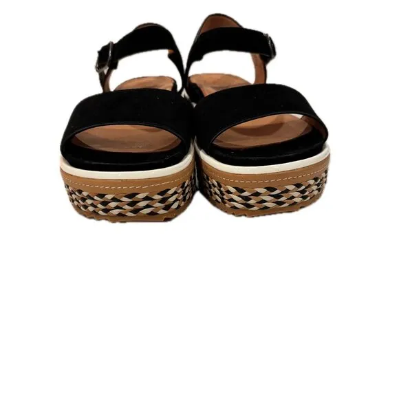 L'Amour des Pieds Women's Dalaney Sandals Size 8.5 Black NEW