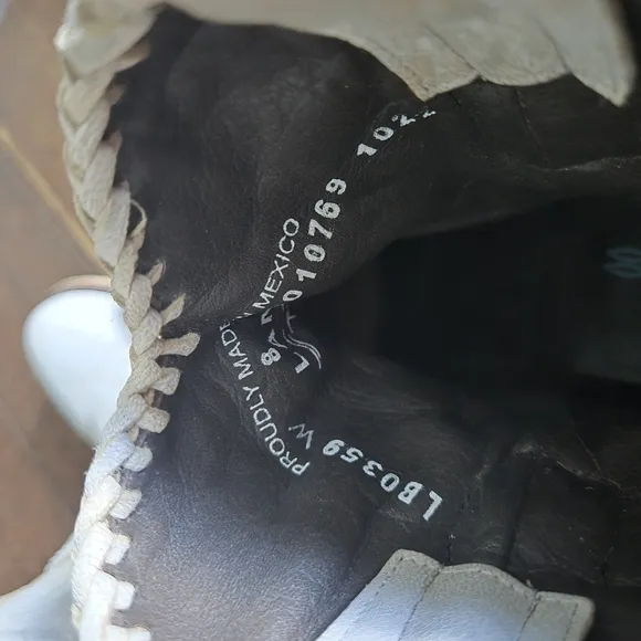 Lane Plain Jane Ceramic Crackle Women's Western Ankle Bootie Size 8