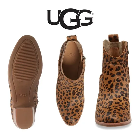 📣❣️LAST ONE❣️ NEW UGG Leopard Boots Booties