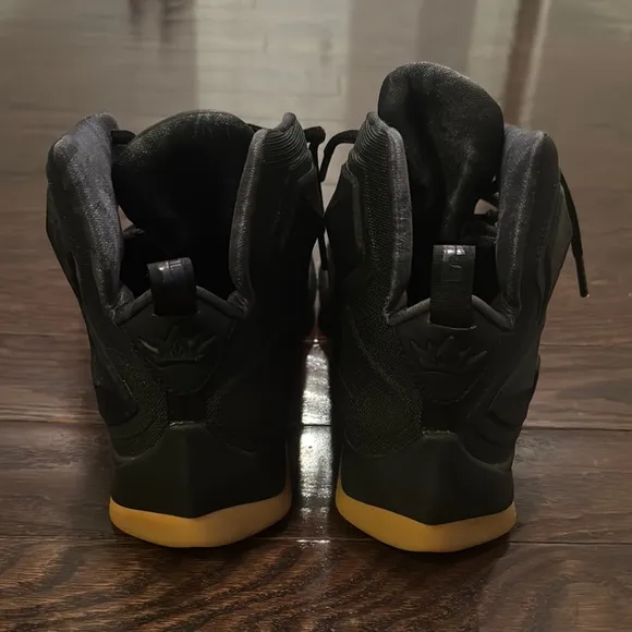 LeBron James 13 - Nike Black High-Top Athletic Shoes with Gum Sole