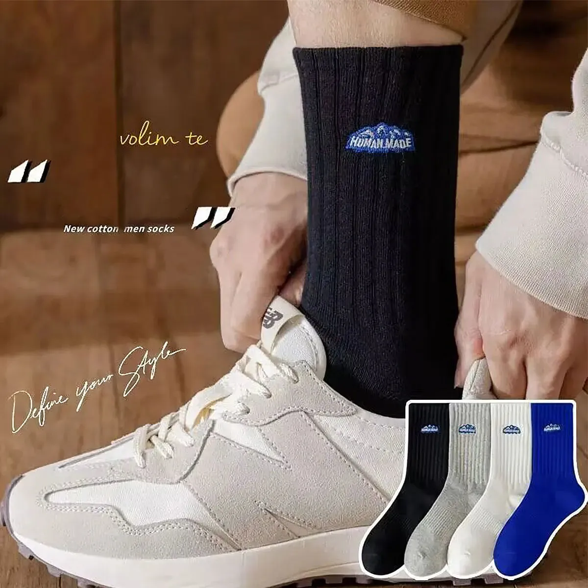 Length Sports Socks for Men and Women