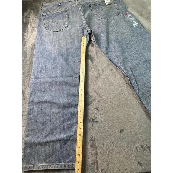 Levis 569 Jeans Men Size 40X32 Blue Denim Loose Straight Cotton NWT