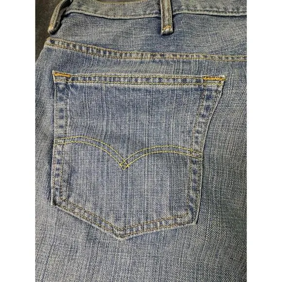 Levis 569 Jeans Men Size 40X32 Blue Denim Loose Straight Cotton NWT