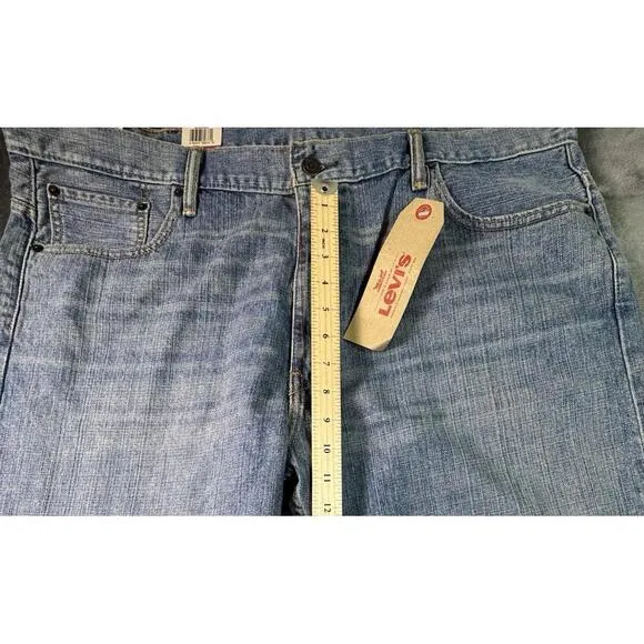 Levis 569 Jeans Men Size 40X32 Blue Denim Loose Straight Cotton NWT
