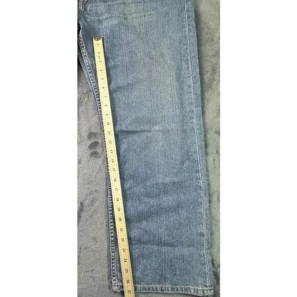 Levis 569 Jeans Men Size 40X32 Blue Denim Loose Straight Cotton NWT