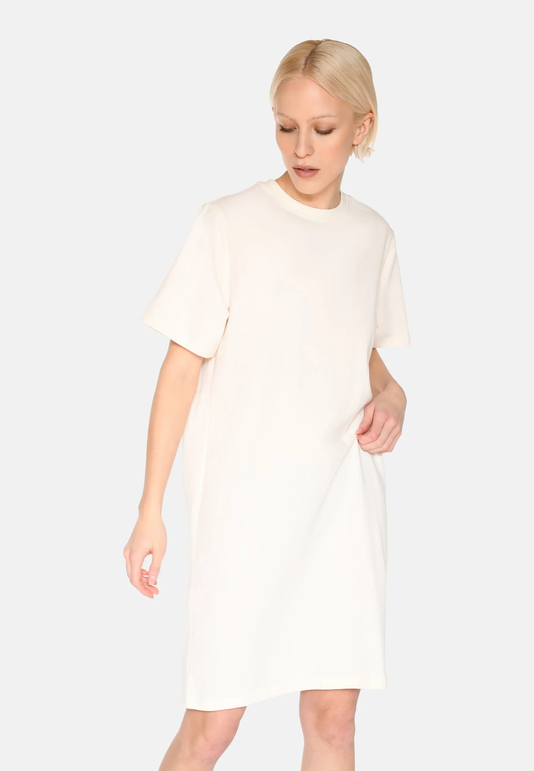 Lida t-shirt dress 4249 GOTS - Coco Milk