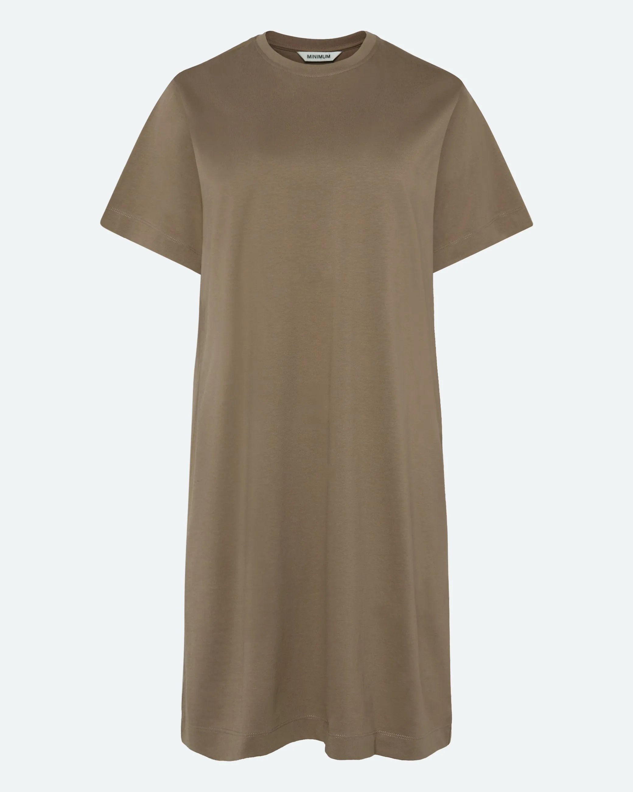 Lida t-shirt dress 4249 GOTS - Greige