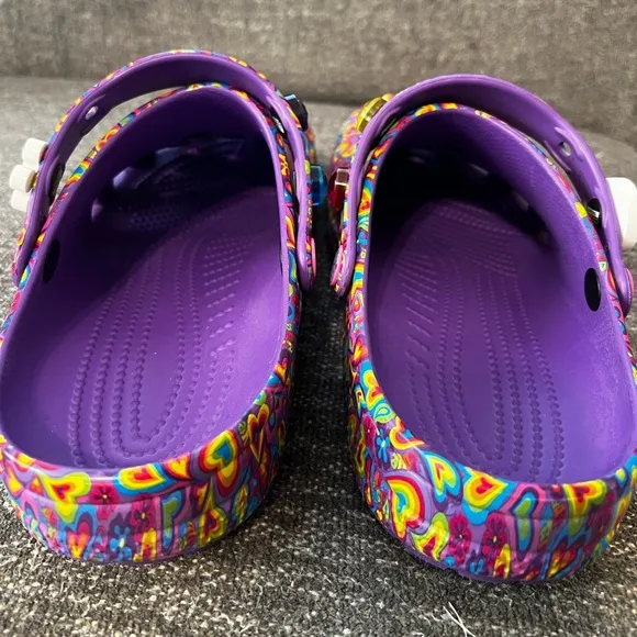 Limited Edition Lisa Frank Crocs Classic Clog Adult Size Women 10/Men 8