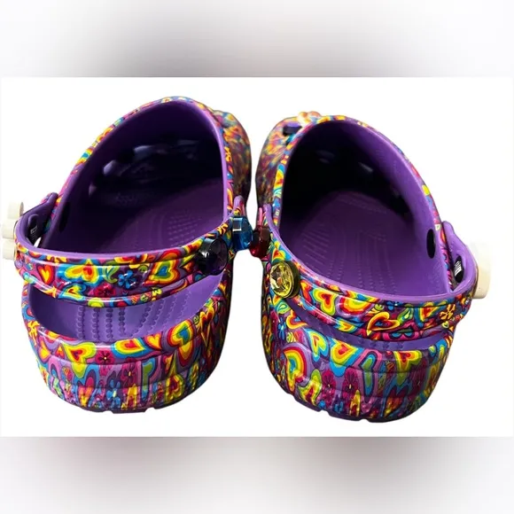 Limited Edition Lisa Frank Crocs Classic Clog Adult Size Women 10/Men 8
