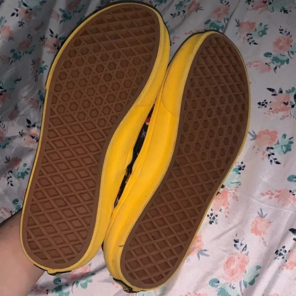 Limited Edition Vans x National Geographic Slip On Sneakers Shoes Women US 6.5