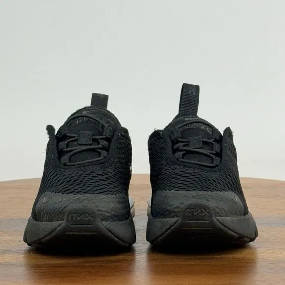 Little Kids Nike Air Max 270 Black Mesh Athletic Walking Sneakers Shoes Size 6 C