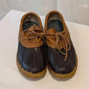 LL Bean Vintage Duck Shoes, Size 8