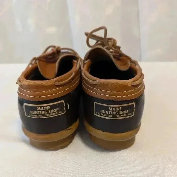 LL Bean Vintage Duck Shoes, Size 8
