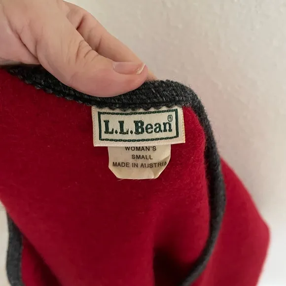 LLBEAN vintage New Wool Cardigan