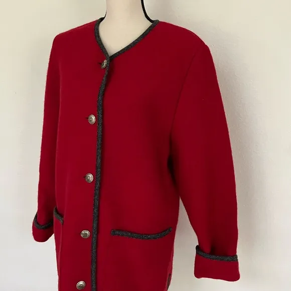 LLBEAN vintage New Wool Cardigan