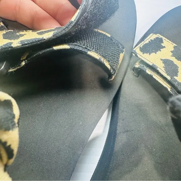 Loeffler Randall Maisie Cheetah Print Sandals Size 8 1/2