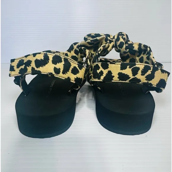 Loeffler Randall Maisie Cheetah Print Sandals Size 8 1/2