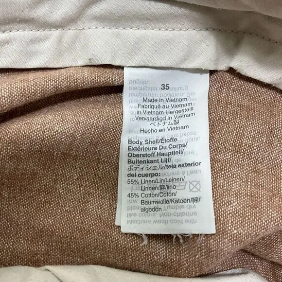 Lot of 2 J. CREW Gramercy Linen Blend Shorts