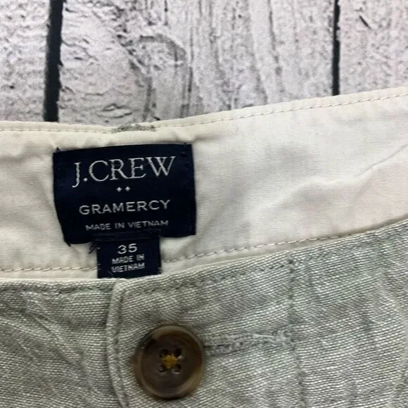 Lot of 2 J. CREW Gramercy Linen Blend Shorts