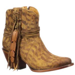 Lucchese Robyn Feather Boots, Size 7.5B