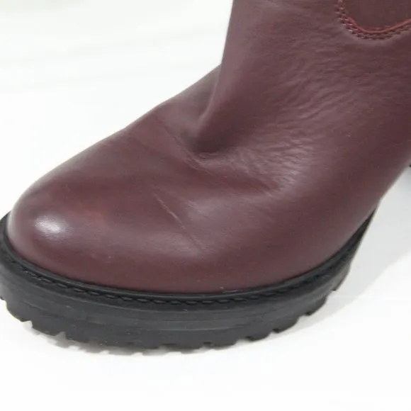 Lucky Brand Bajax Boots Women Lug Sole Platform Bootie sz 6.5