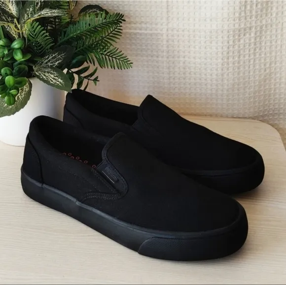 Lugz Men's Black Slip On Shoe Size 10