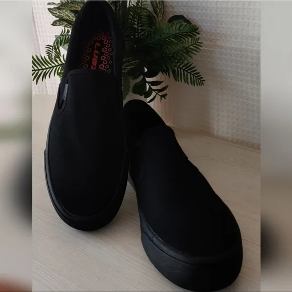 Lugz Men's Black Slip On Shoe Size 10