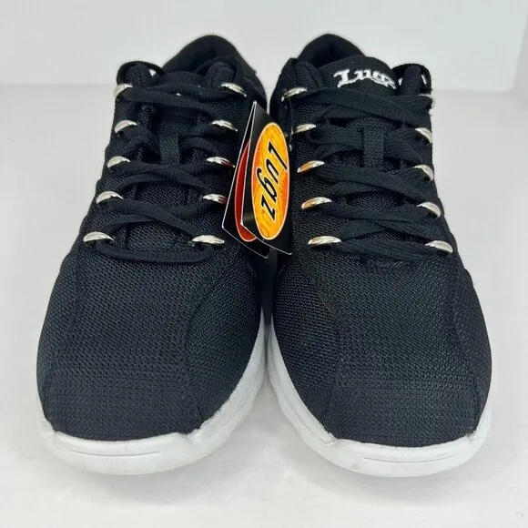 Lugz Mens MCHG2T-060 Black Lace Up Charger II Low Ballistic Size 8.5 Sneakers