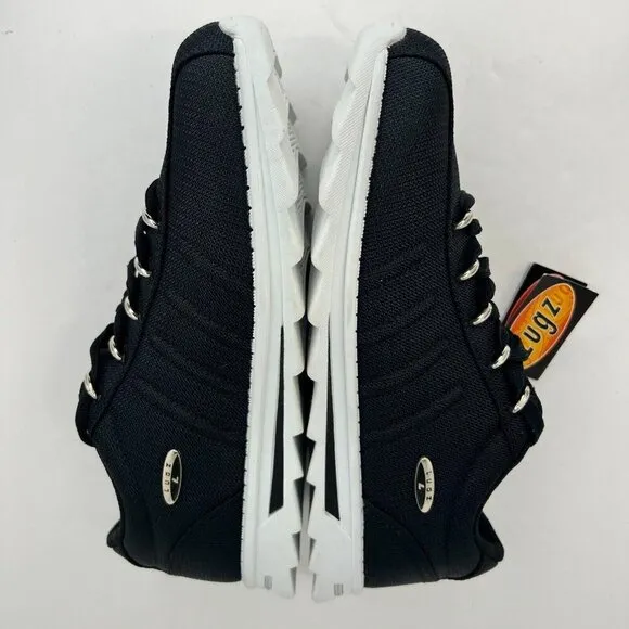 Lugz Mens MCHG2T-060 Black Lace Up Charger II Low Ballistic Size 8.5 Sneakers