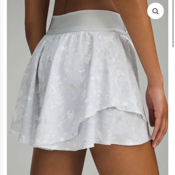 Lululemon Terrazzo Marble Court Rival HR skirt &amp; Everlux Asymmetrical Tank- NWT