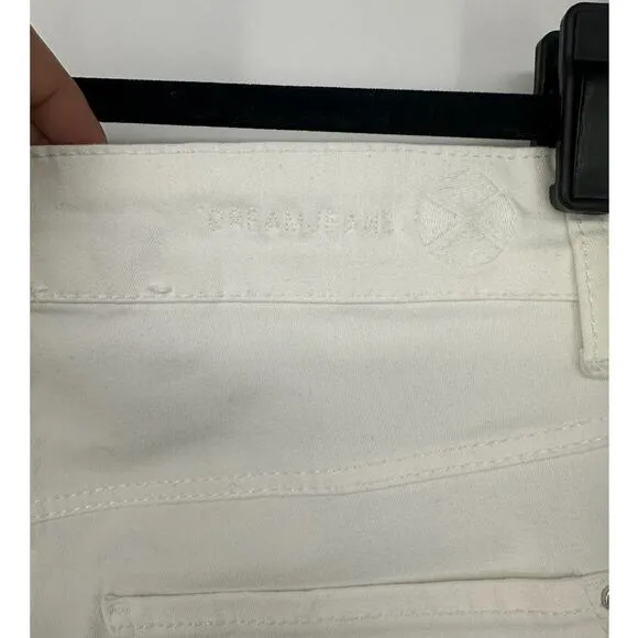 MAC Jeans Dream Jeans Straight Leg White Denim