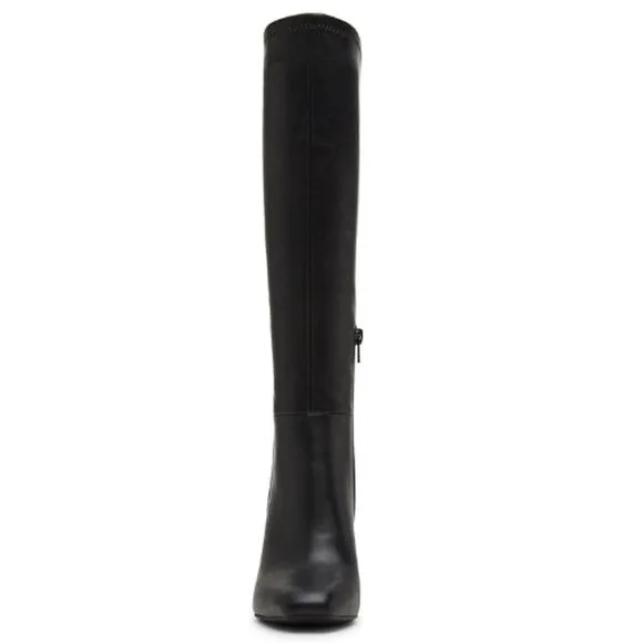 Madden Girl Wisee Black Vegan Leather Boots New in Box Size 7.5