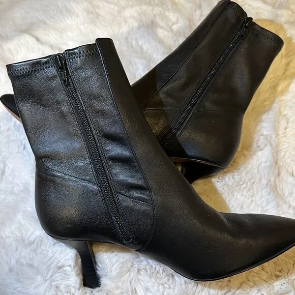 Madewell The Ophelia Pointy Ankle Boot Black Size 9.5