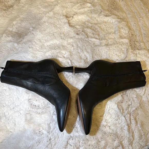Madewell The Ophelia Pointy Ankle Boot Black Size 9.5