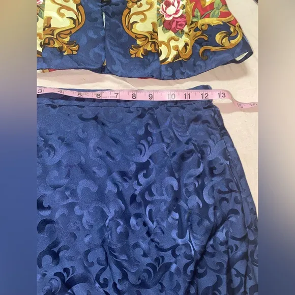 Maggy London Silk Skirt Set