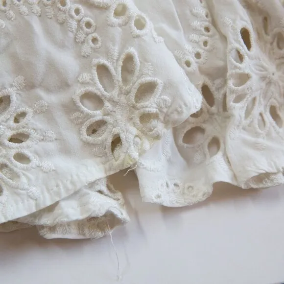 Maje Rapala Eyelet Mini Dress