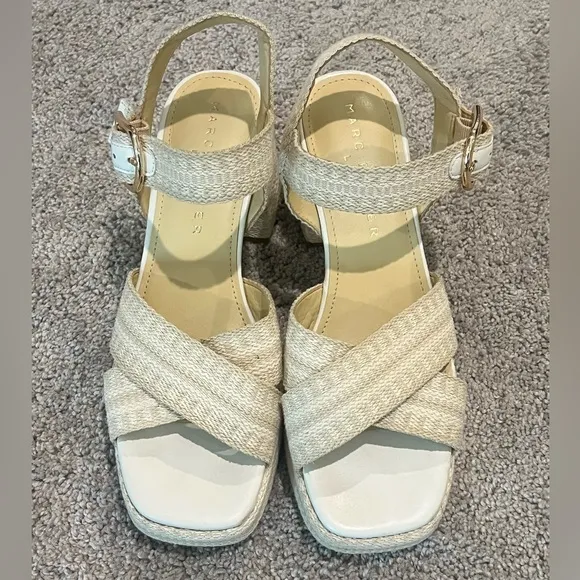 Marc Fisher LTD. Gemmie Strappy Espadrille Platform Sandals Size: 6M
