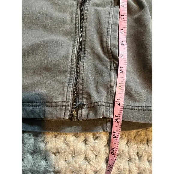 Marrakech rider moto jacket gray size small