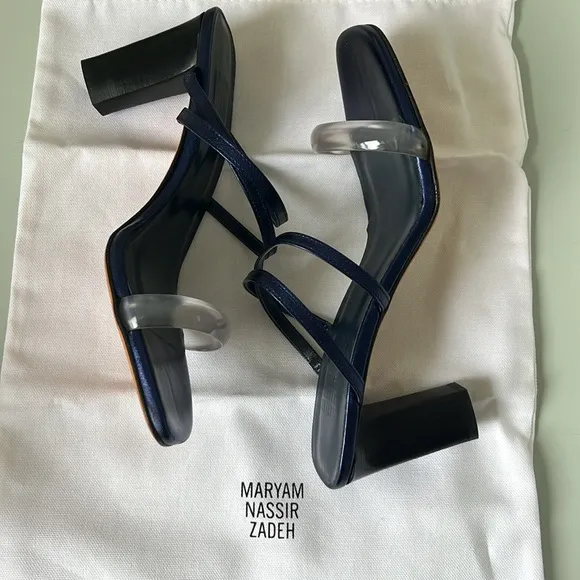 Maryam Nassir Zadeh - never worn -The Samantha Heel in Galaxy NEW - size 40 -
